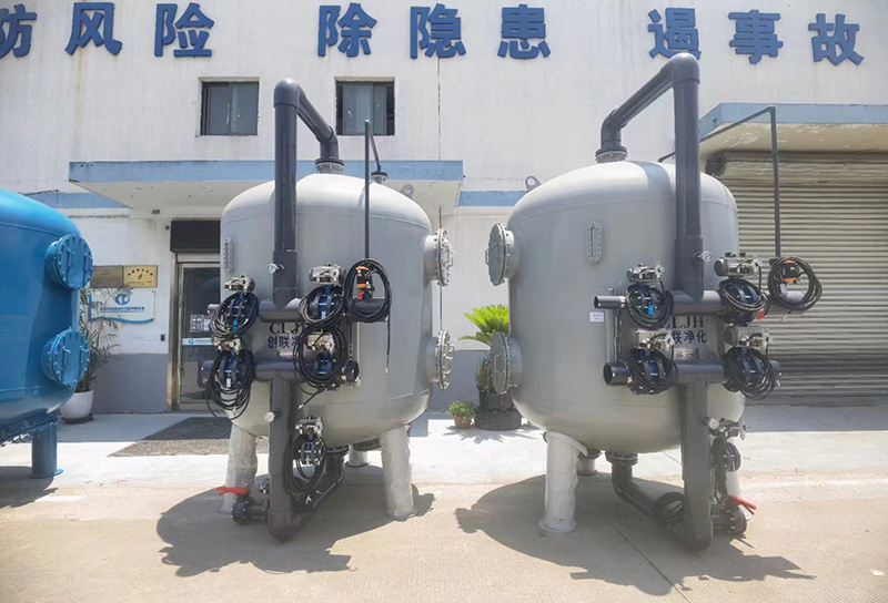 20t/h半導體超純水設備及含氟酸堿廢水處理設備發貨—蘇州市創聯凈化設備有限公司